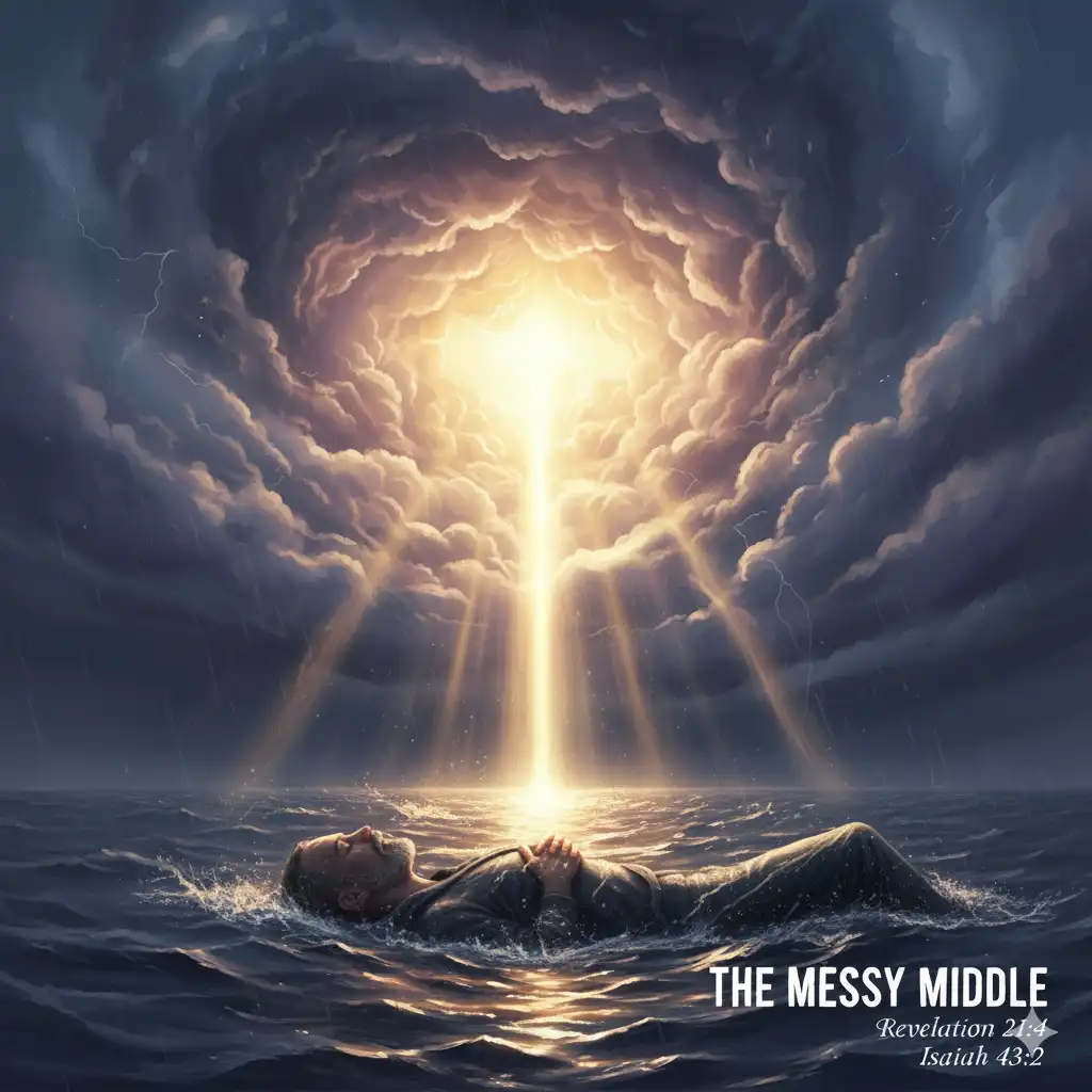 Storm Clouds and a Calm Sea: Finding God’s Peace in the Messy Middle